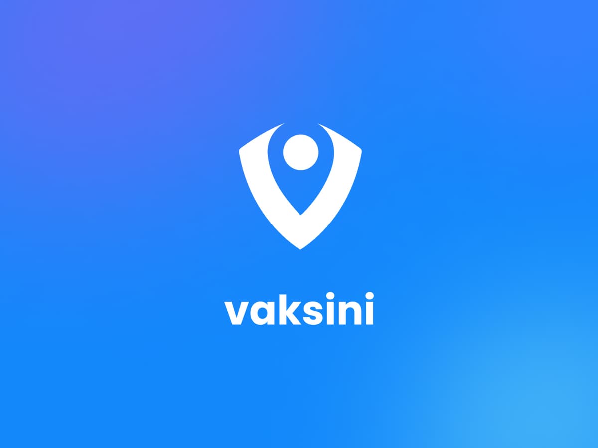 Vaksini Logo Design