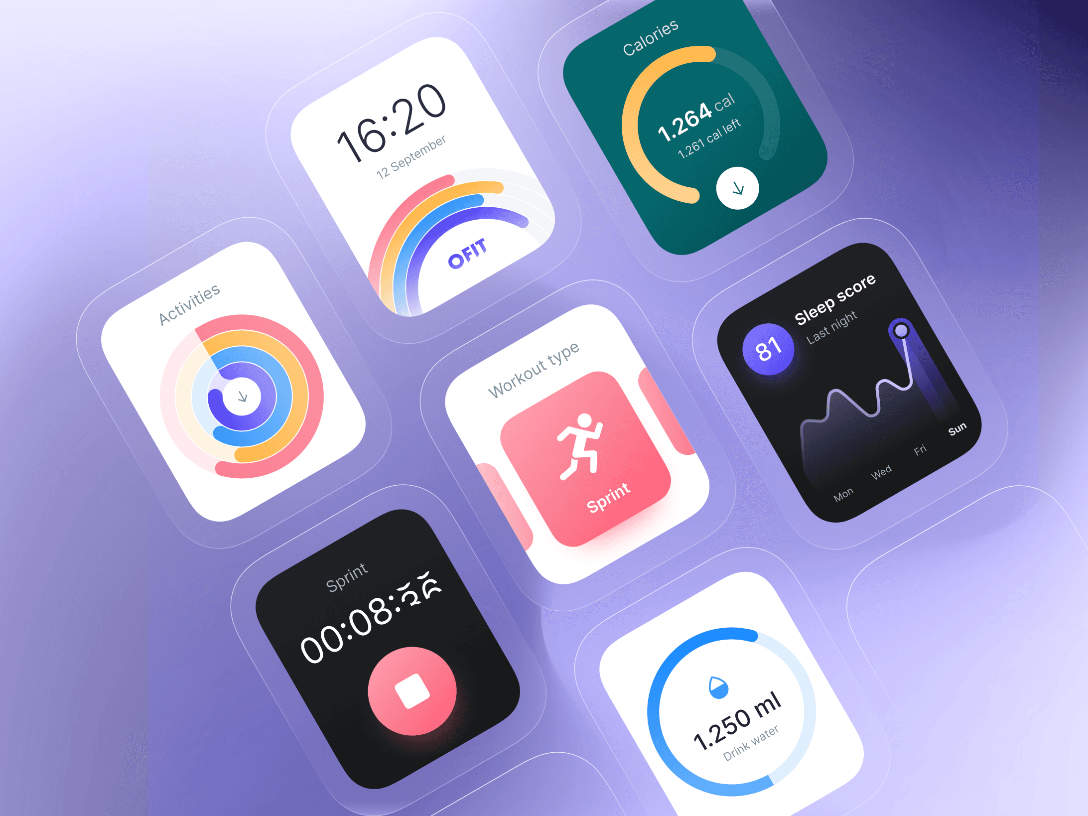 OFIT Healthy App Wearable
