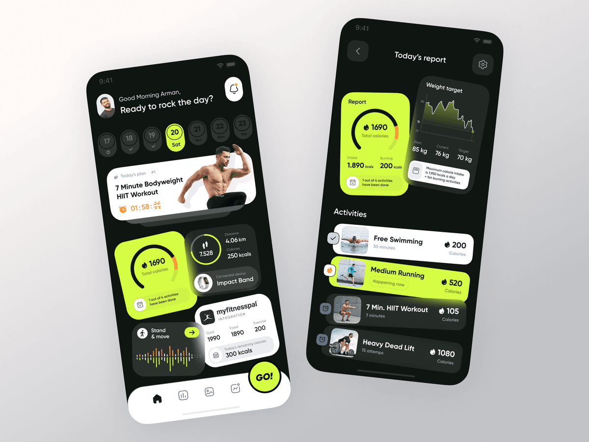 Impactfit Fitness App