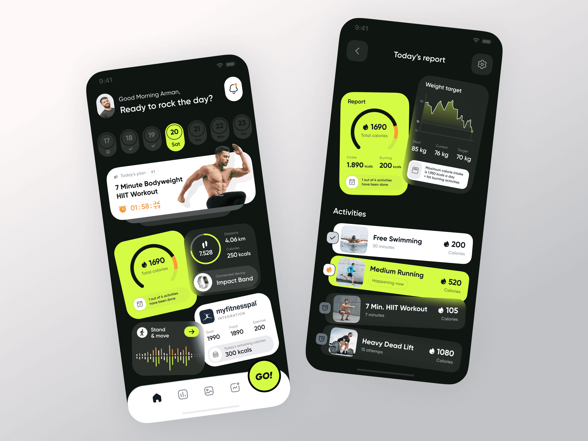 Impactfit Fitness App