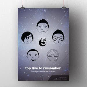 Top Five to Remember - Illustration