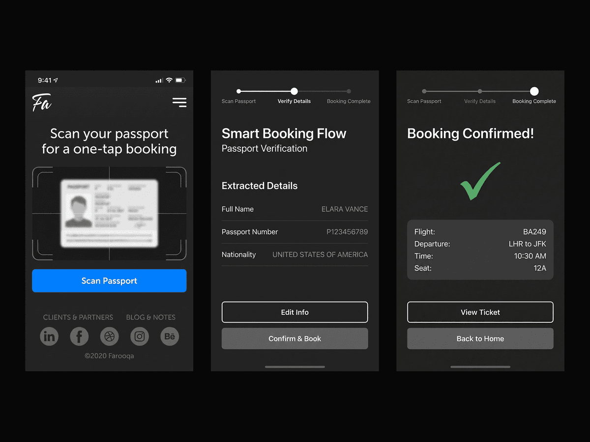 Smart Booking Flow