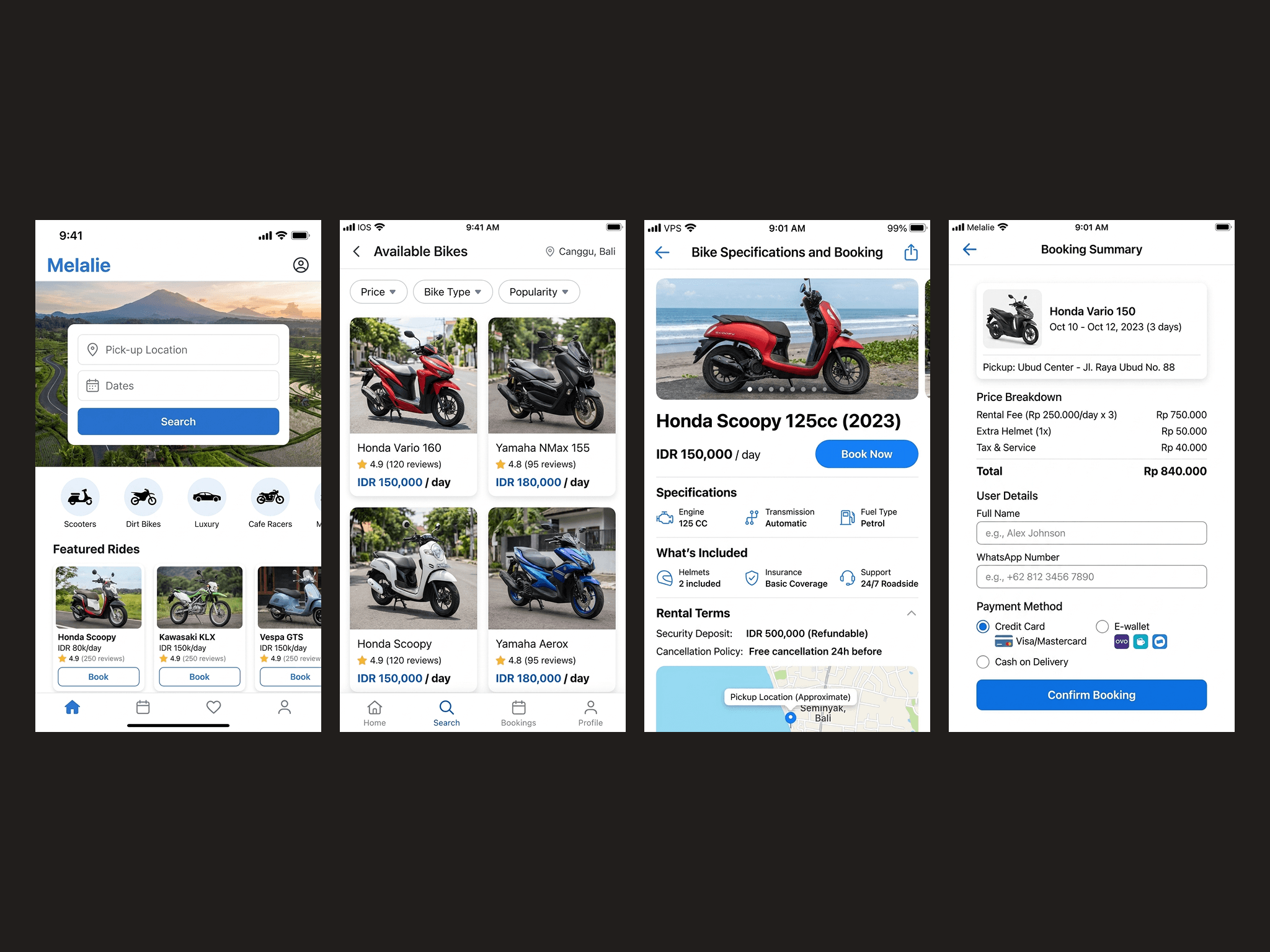Melalie Mobile Web