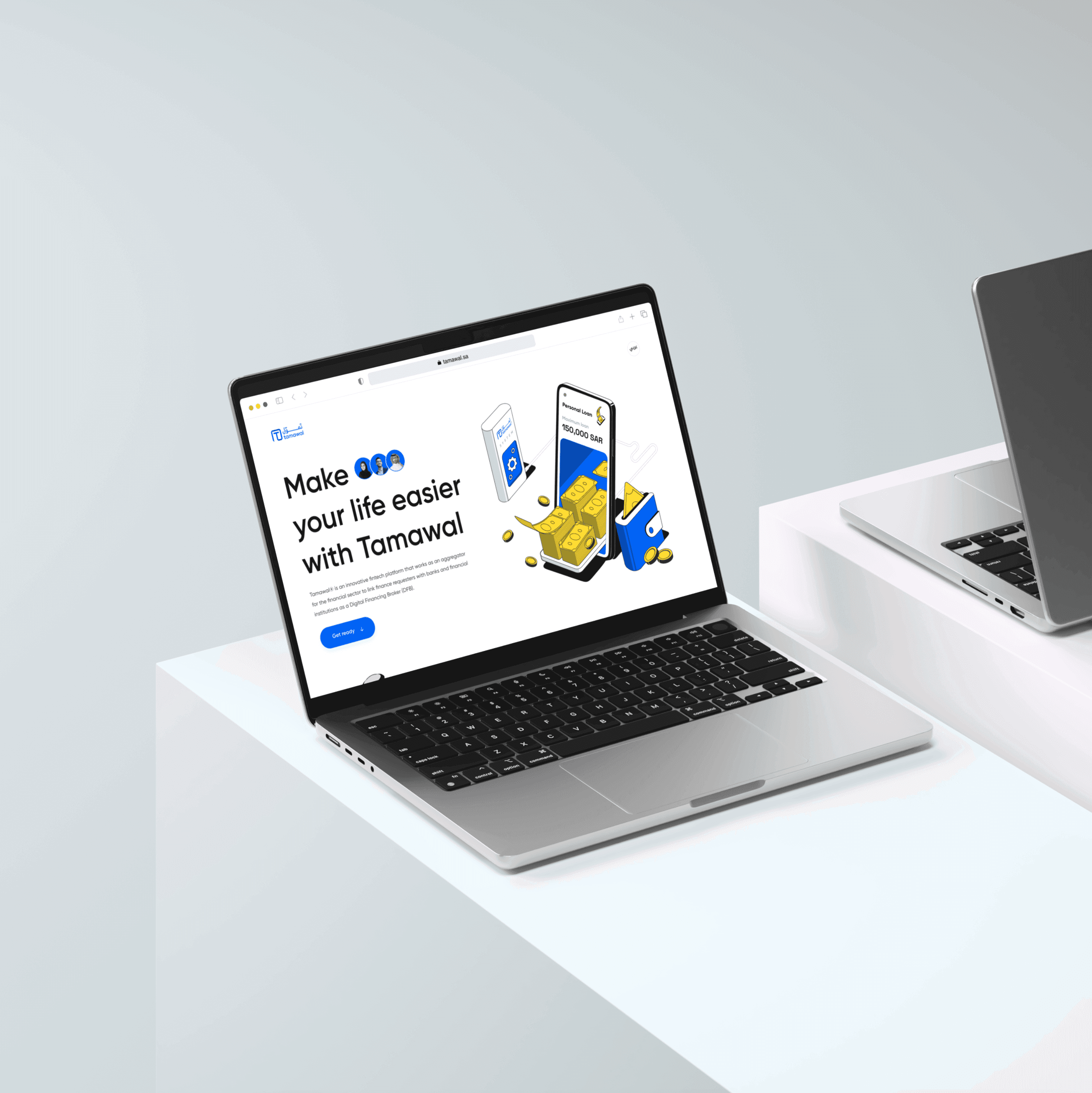 Tamawal - Landing Page
