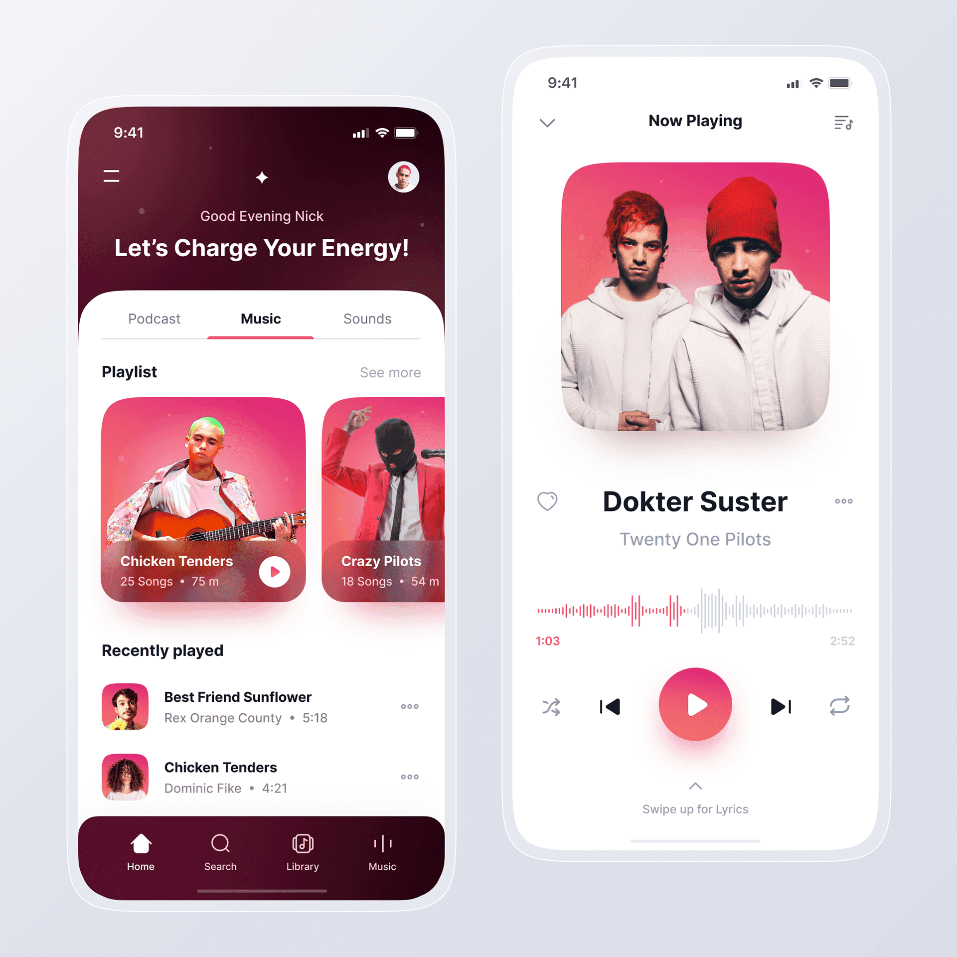 Myuzic Music Player App