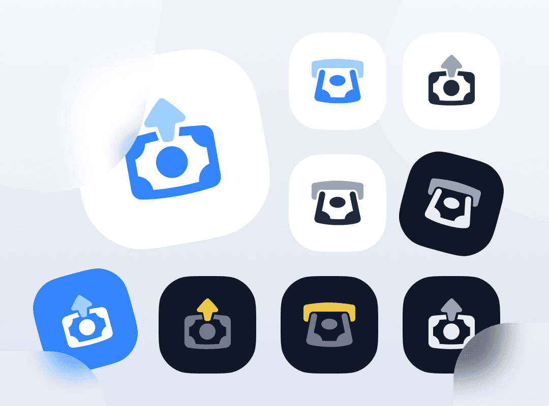 Icon Deposit & Withdraw